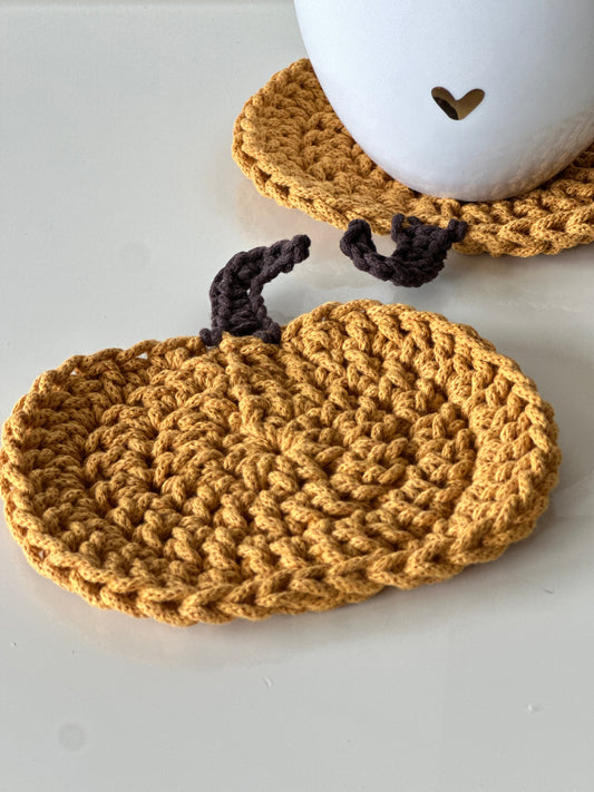 Coaster Pumpkin