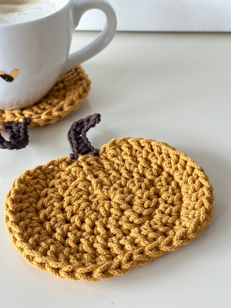 Coaster Pumpkin