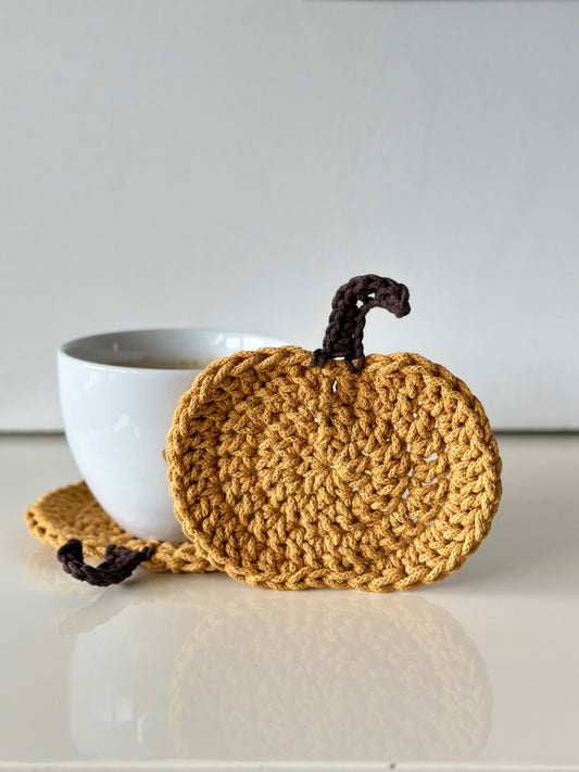 Coaster Pumpkin