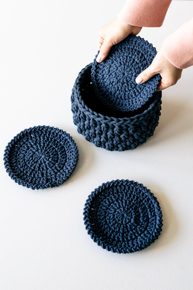 Coasters with a Holder